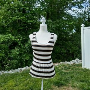 Banana Republic striped size 2 tank top